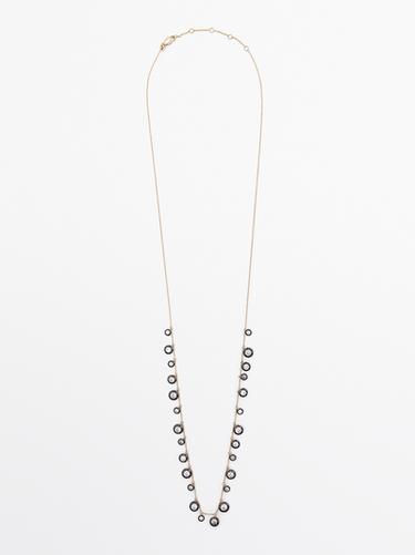 Collier antique à brillants - Doré de Zara