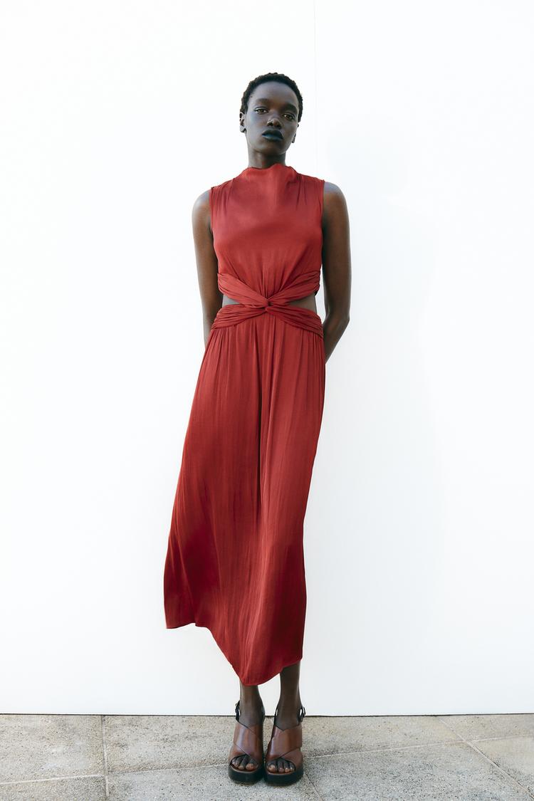 Zara Satin Zara Bridesmaid Dresses Zara Maxi Dress Pink Satin