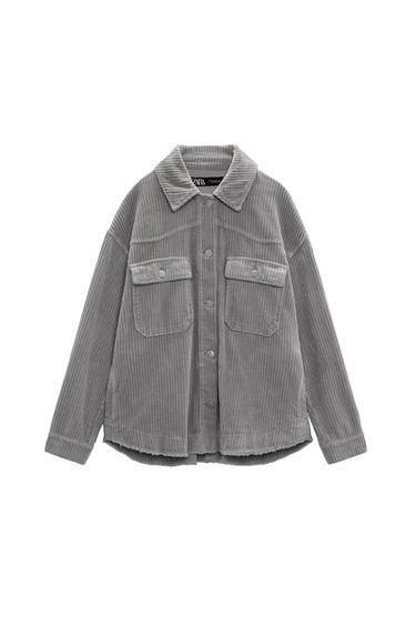FRAYED CORDUROY JACKET