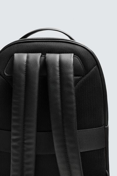 TEXTURE BACKPACK - Black by Zara - Image 5