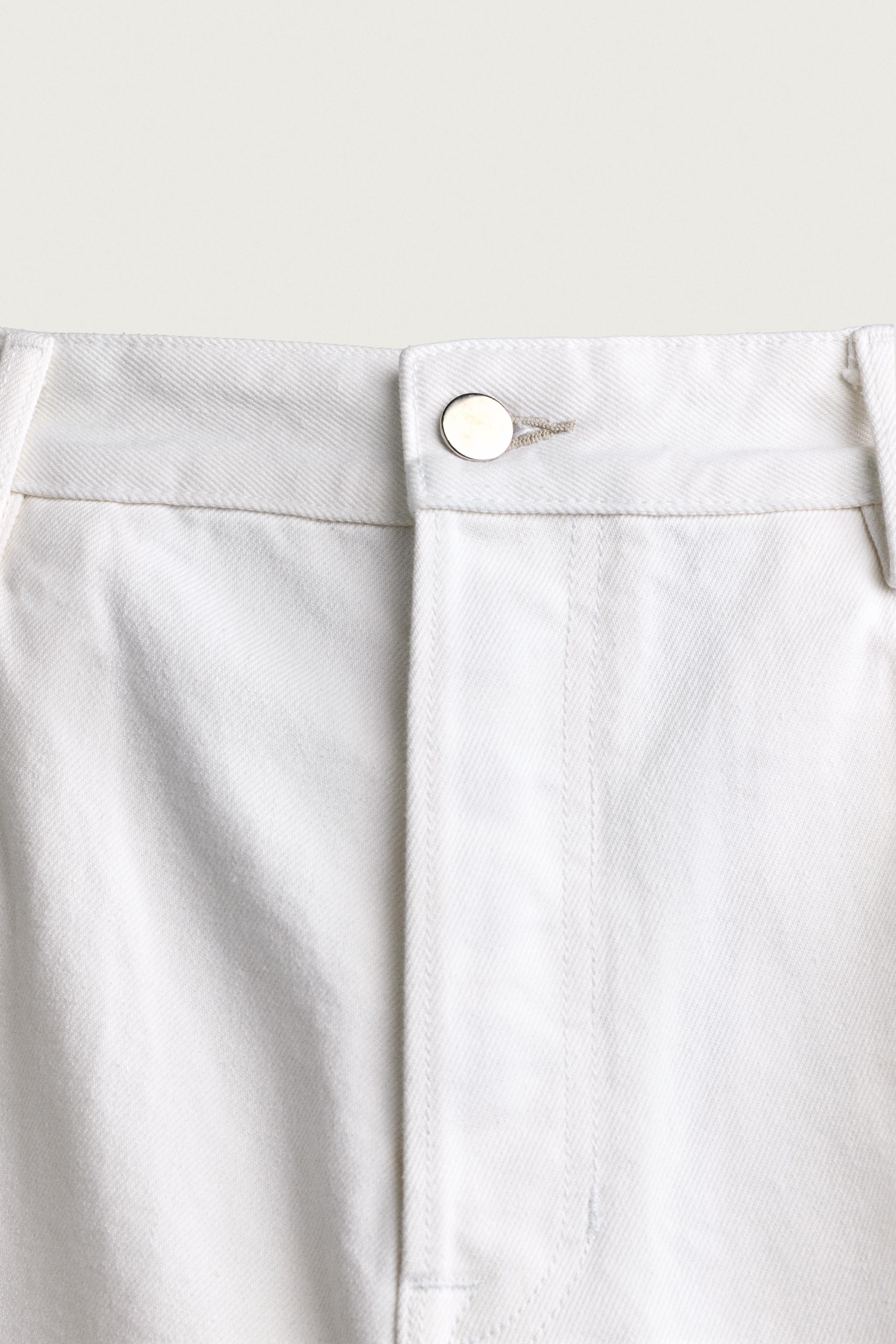 Zara ÜTÜ İZLİ RELAXED FIT JEAN görsel 8