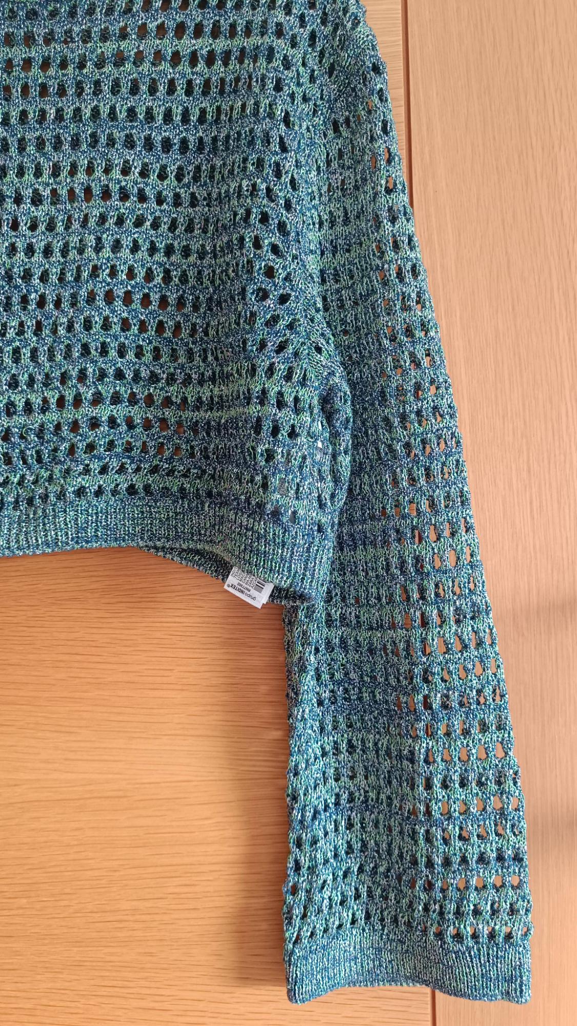 KNIT CROP TOP WITH METALLIC THREAD - Image 2