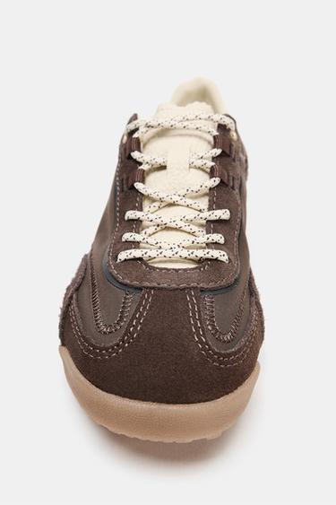 BASKET COMBINÉE - Marron de Zara - Image 3