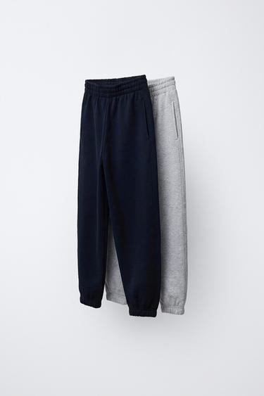 2-PACK OF PLUSH JOGGERS - Grey / Blue by Zara - Image 0