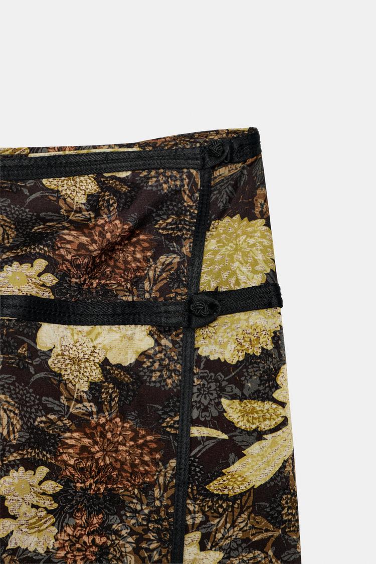 Falda pareo floral ZW COLLECTION 6
