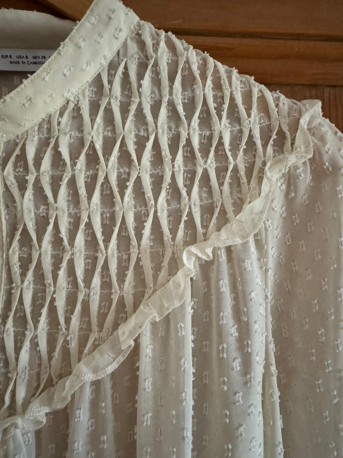 PLUMETIS BLOUSE WITH METALLIC THREAD - Image 3