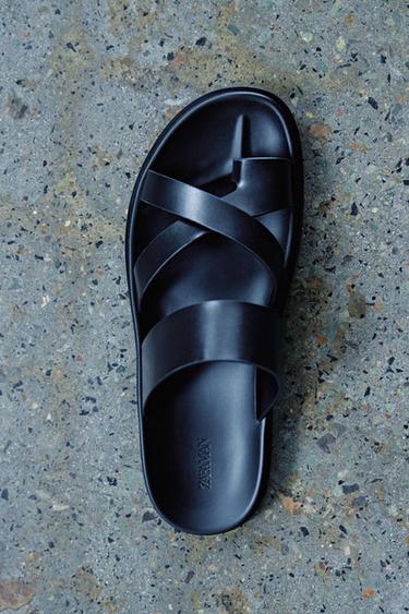 STRAPPY SANDALS - Black by Zara