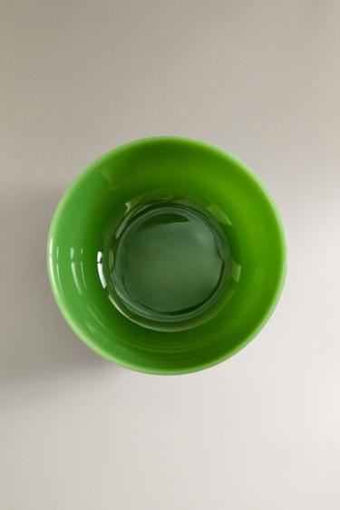 GLASS BOWL - Green by Zara - Image 4