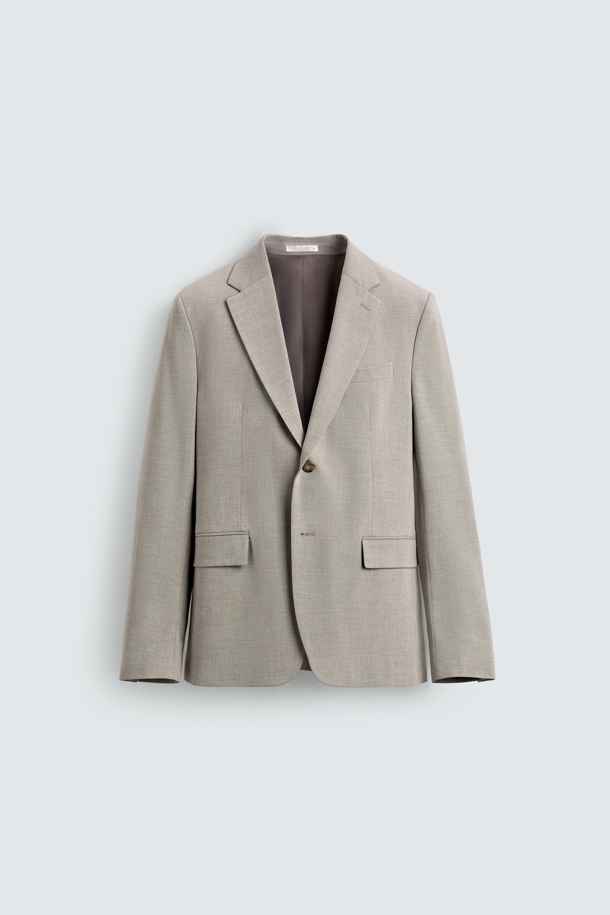 ⭐︎ nizeri さま 専用 ⭐︎ TEXTURED SUIT BLAZER - Grayish | ZARA United States