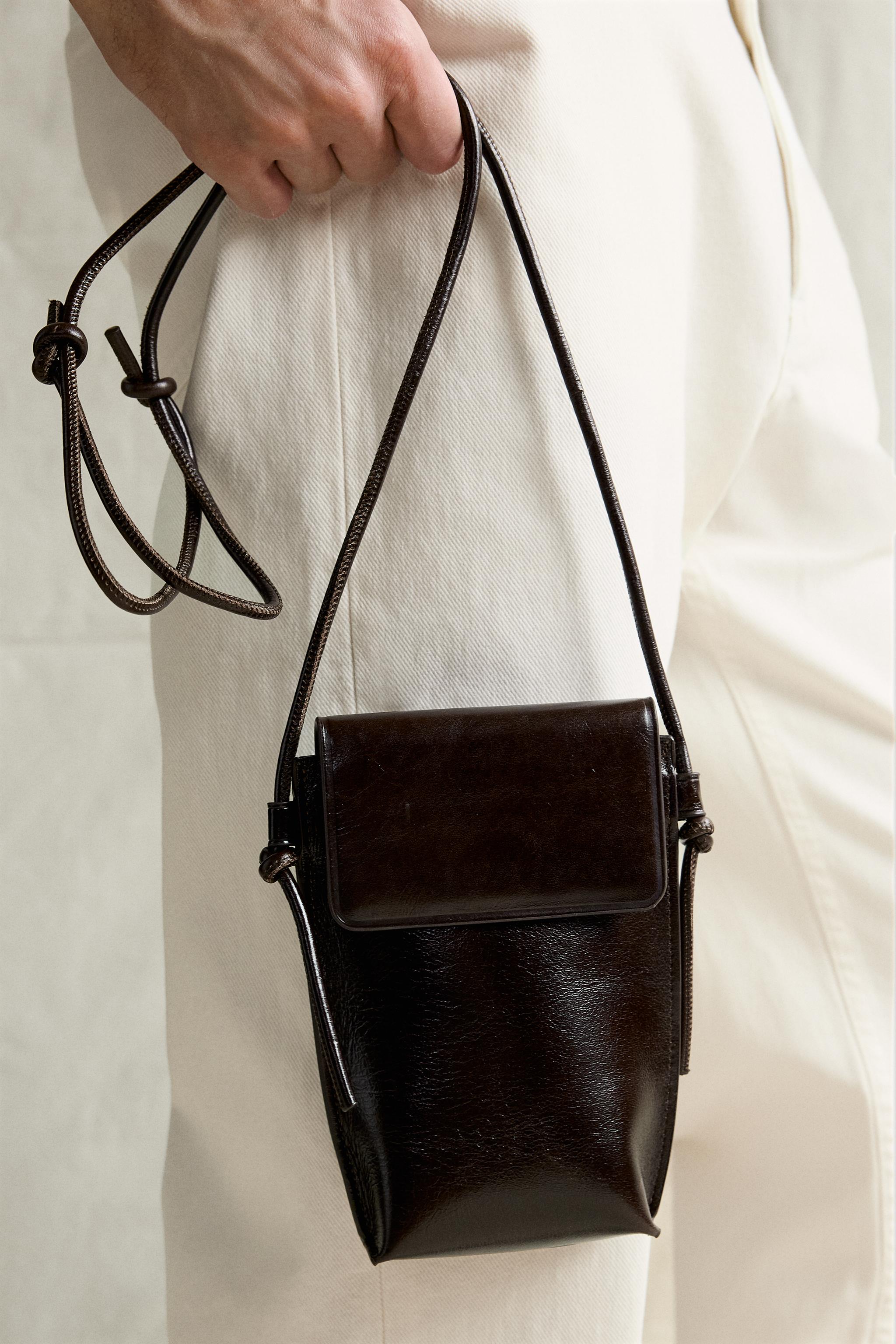 LEATHER CROSSBODY BAG