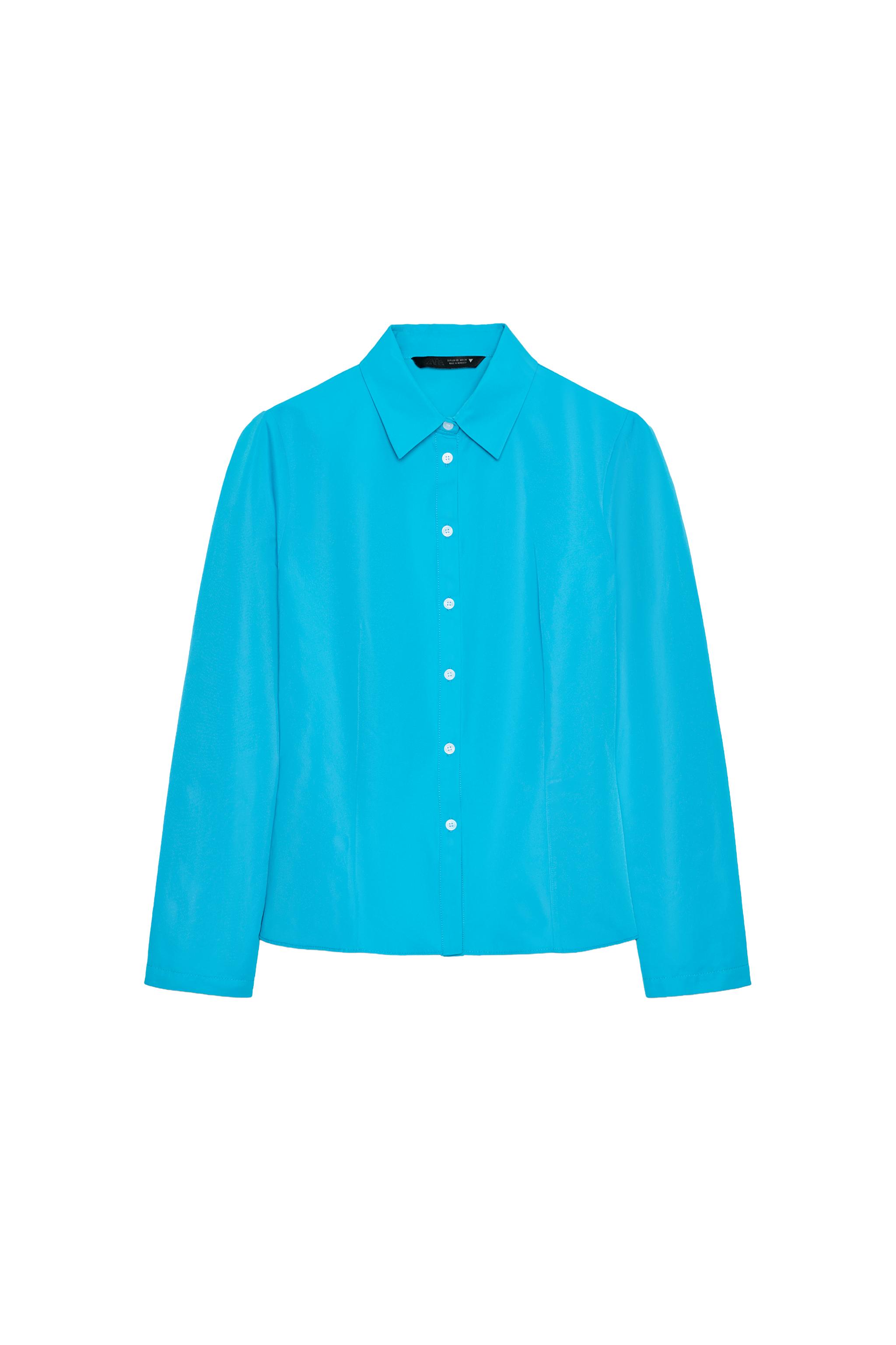 TAILORED TAFFETA SHIRT
