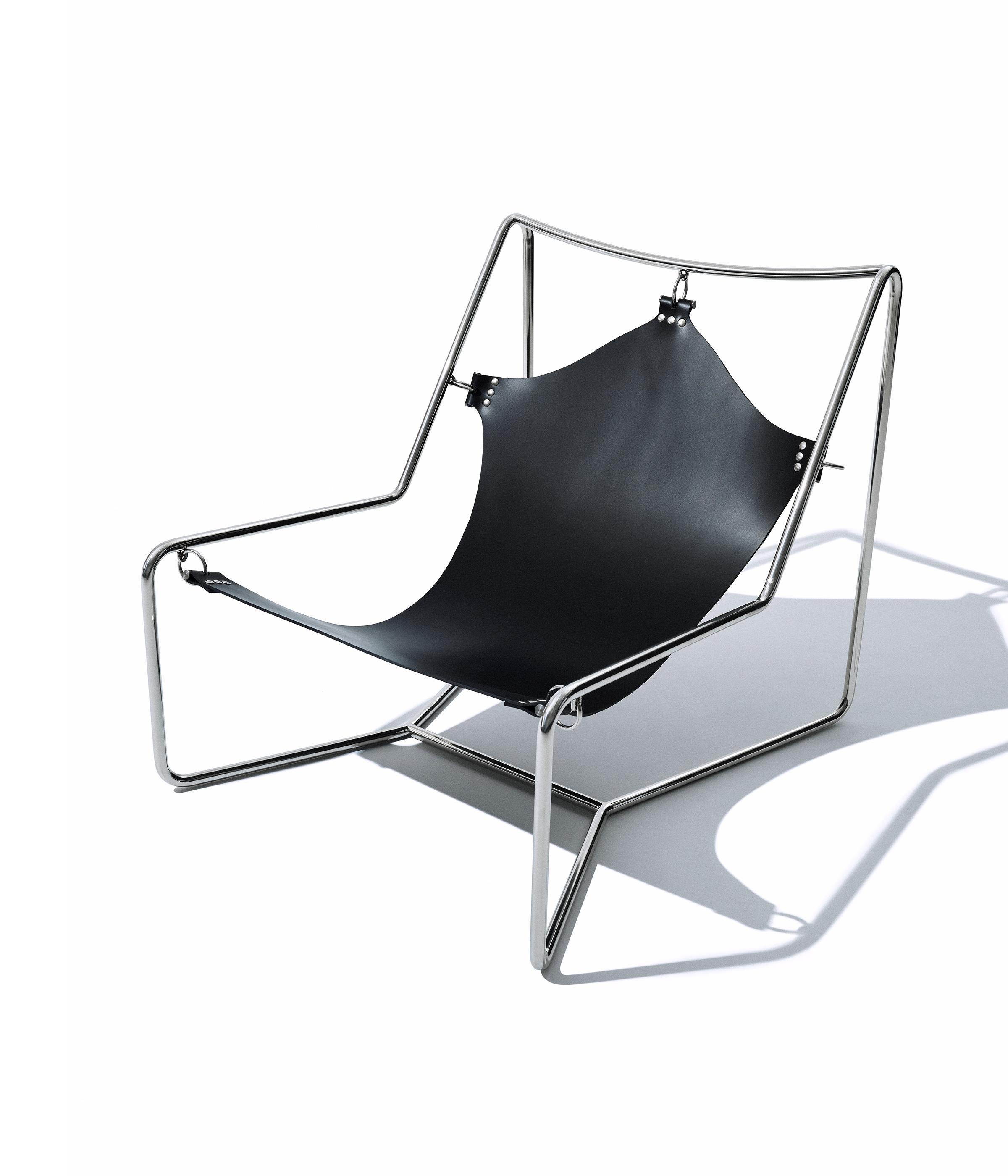 LUDOVIC DE SAINT SERNIN LEATHER CHAIR