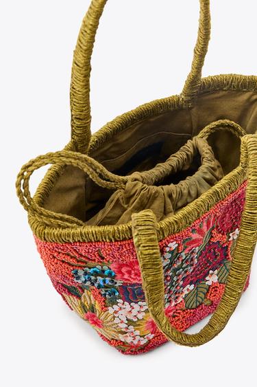 PETIT SAC BRODÉ PERLES FANTAISIE - Multicolore de Zara - Image 4
