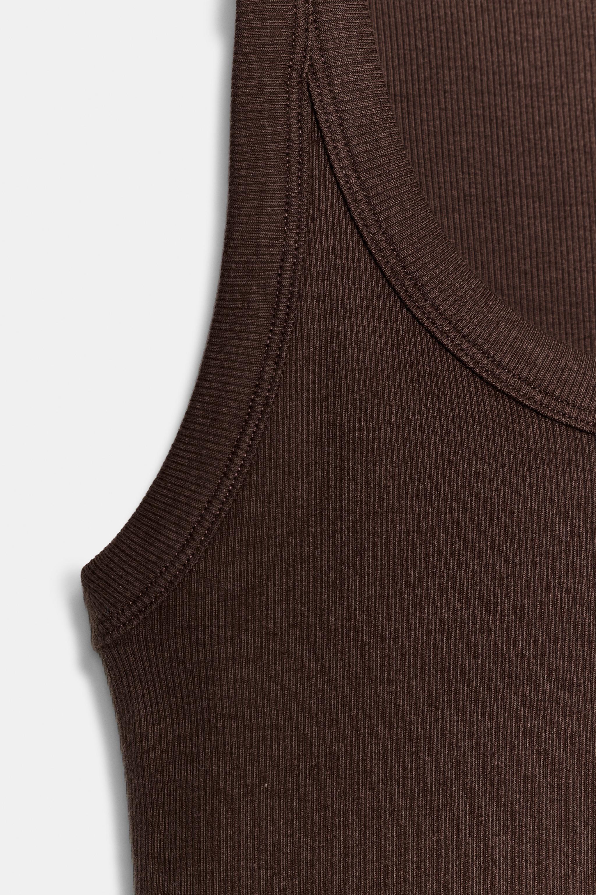 RIBBED TANK TOP
