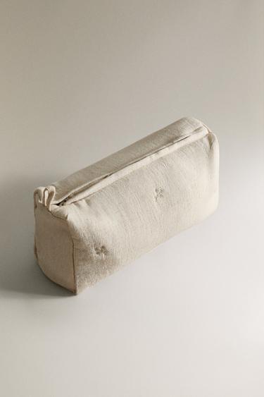 TROUSSE DE TOILETTE ENFANT BRODÉE - Écru de Zara - Image 1