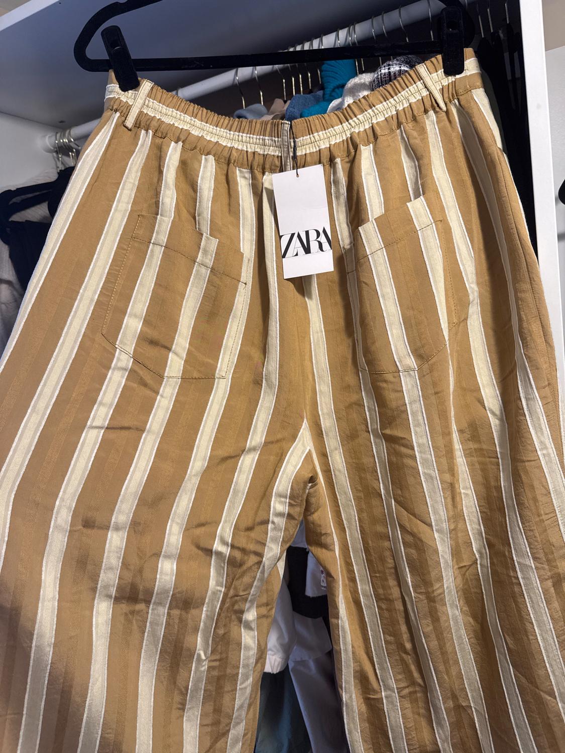 PANTALÓN TIRO ALTO JACQUARD - Image 4