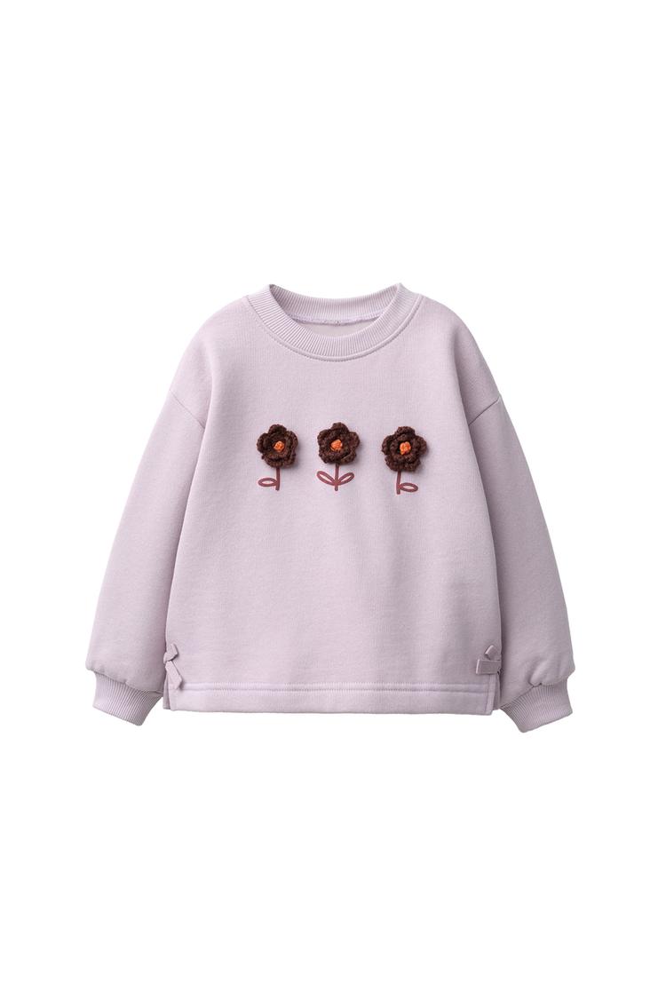 SUDADERA FLORES PUNTO