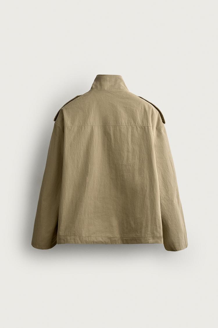TRENCH TÉCNICO CROPPED 8