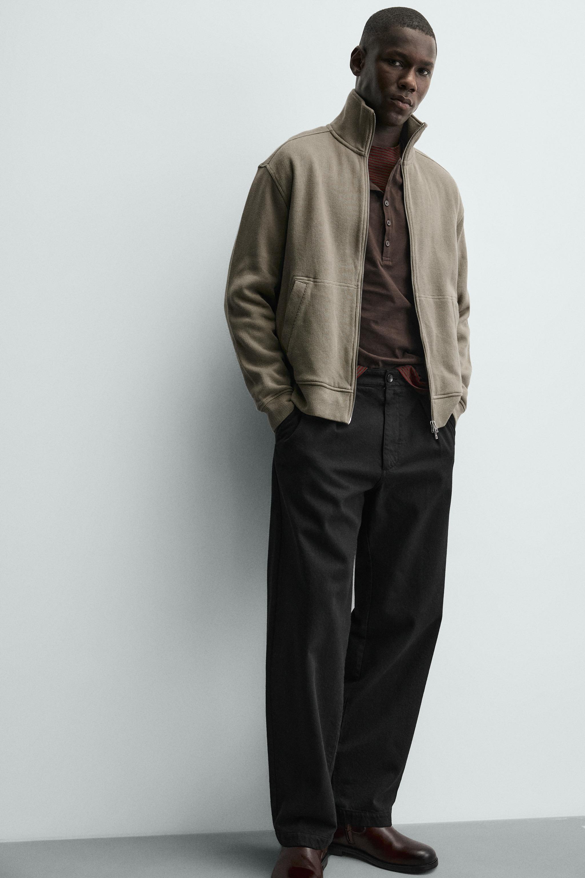 INTERLOCK RIBBED JACKET