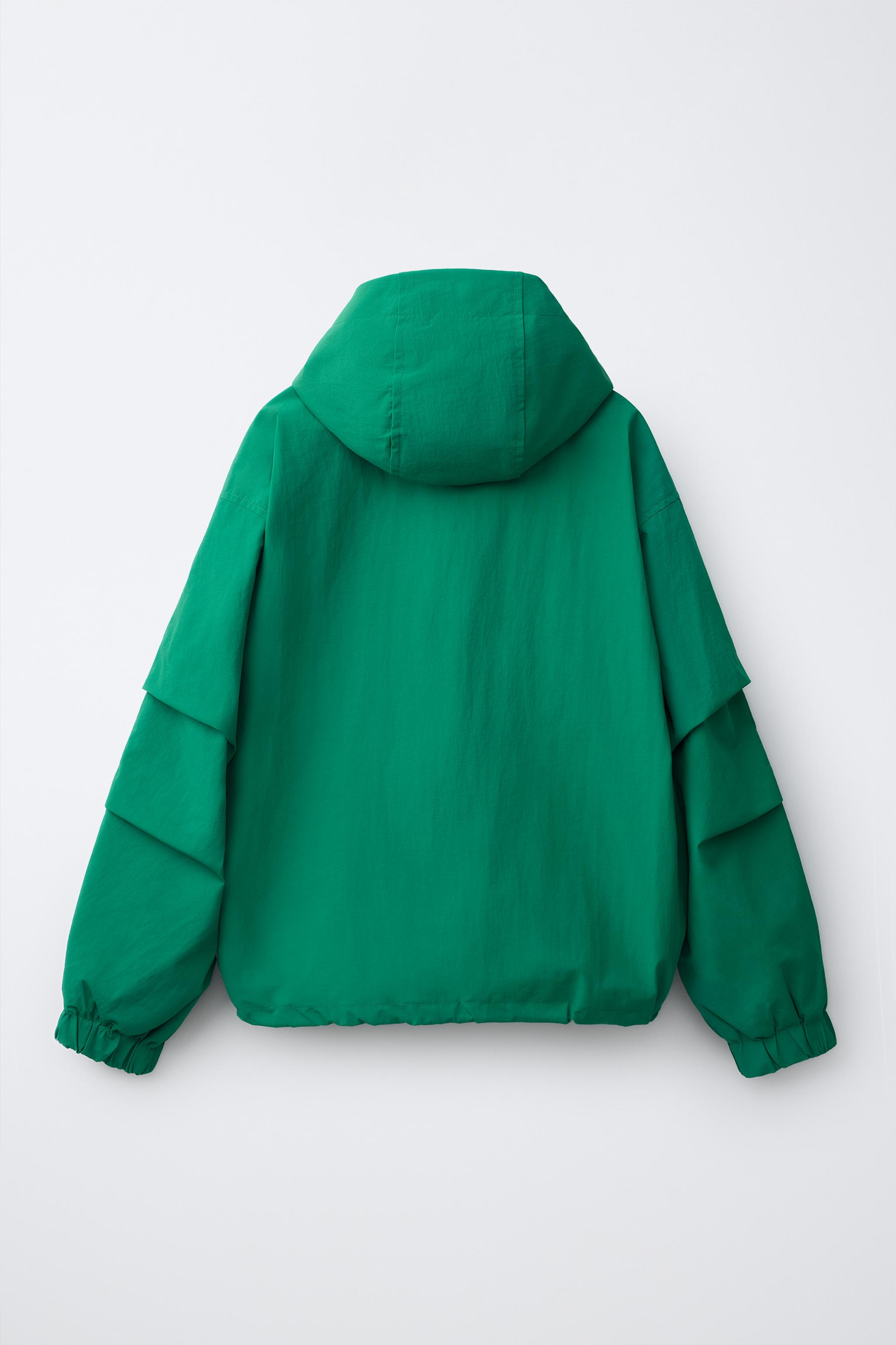 BLOUSON À CAPUCHE DÉPERLANT