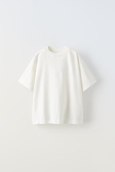 GRAFFITI PRINT T-SHIRT - Oyster-white by Zara