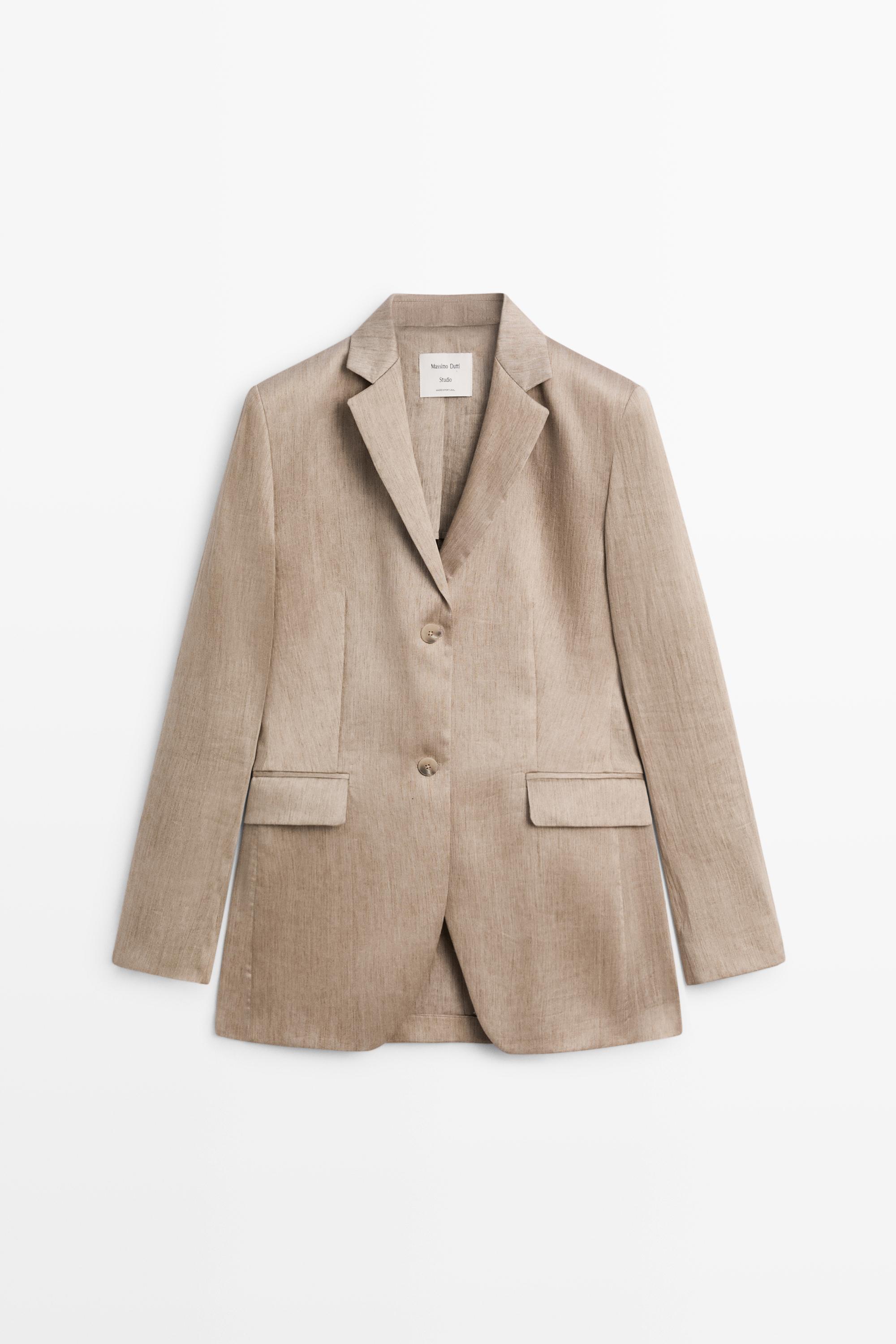 Satin fluid blazer - STUDIO