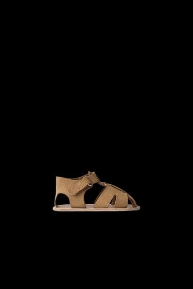 CANGREJERA PIEL - Marrón de Zara - Imagen 0
