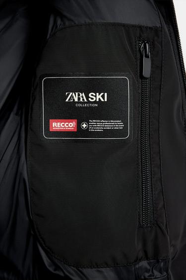 FAUX SHEARLING PADDED ANORAK 80% DOWN 20% FEATHER HEIQ XREFLEX™ RECCO® TECHNOLOGY SKI COLLECTION - Ecru by Zara - Image 13