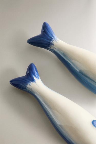 ENSEMBLE SALIÈRE ET POIVRIÈRE SARDINES - Bleu de Zara - Image 3