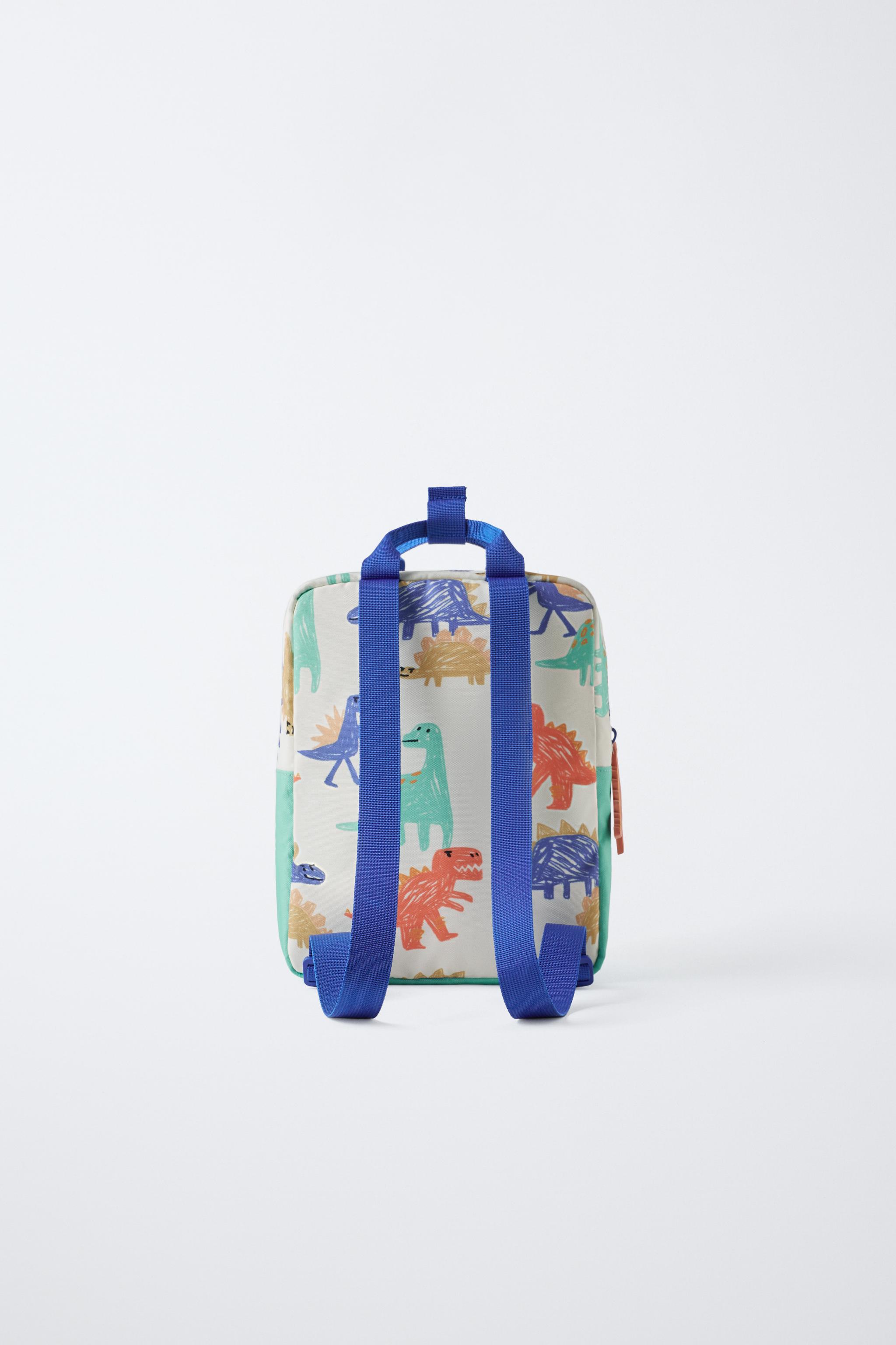 DINOSAUR TRAVEL BACKPACK - Blue | ZARA United States