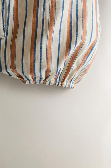 GRENOUILLÈRE BÉBÉ RAYURES - Tuile de Zara - Image 3