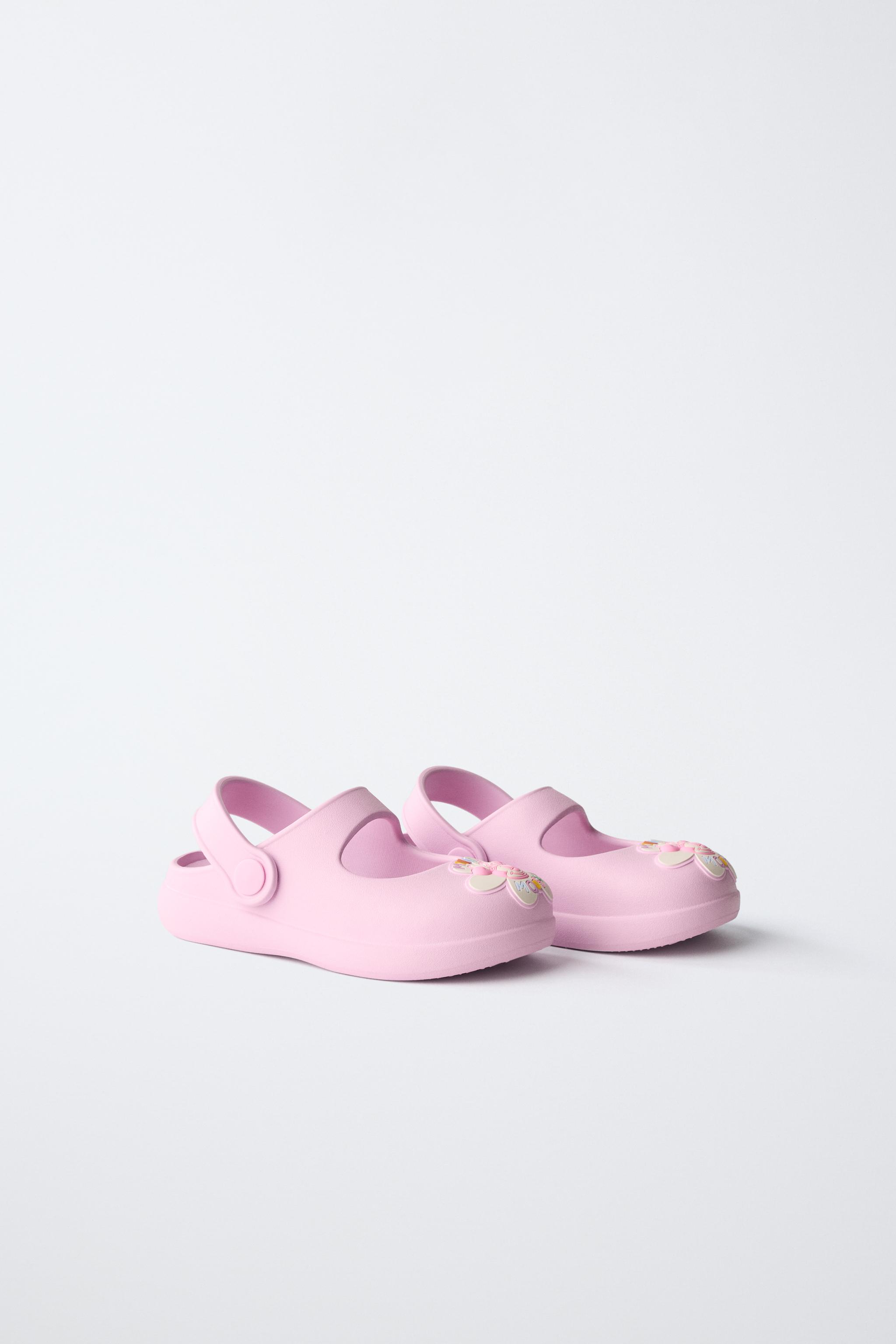 Детские сабо Zara MINNIE MOUSE © DISNEY RUBBERIZED CLOGS — фото 2