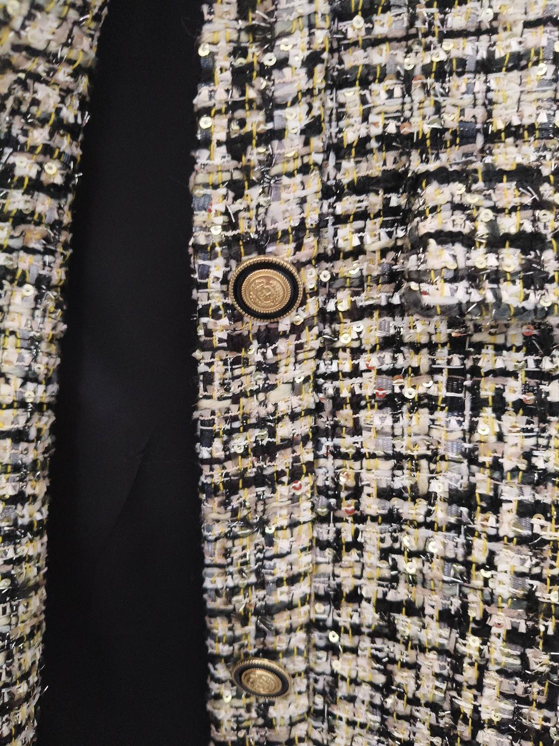 TEXTURED WAISTCOAT WITH BUTTONS ZW COLLECTION - Image 3