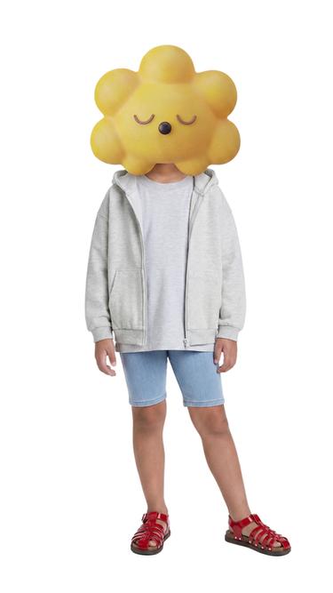 DENIM CYCLING LEGGINGS - Light blue by Zara