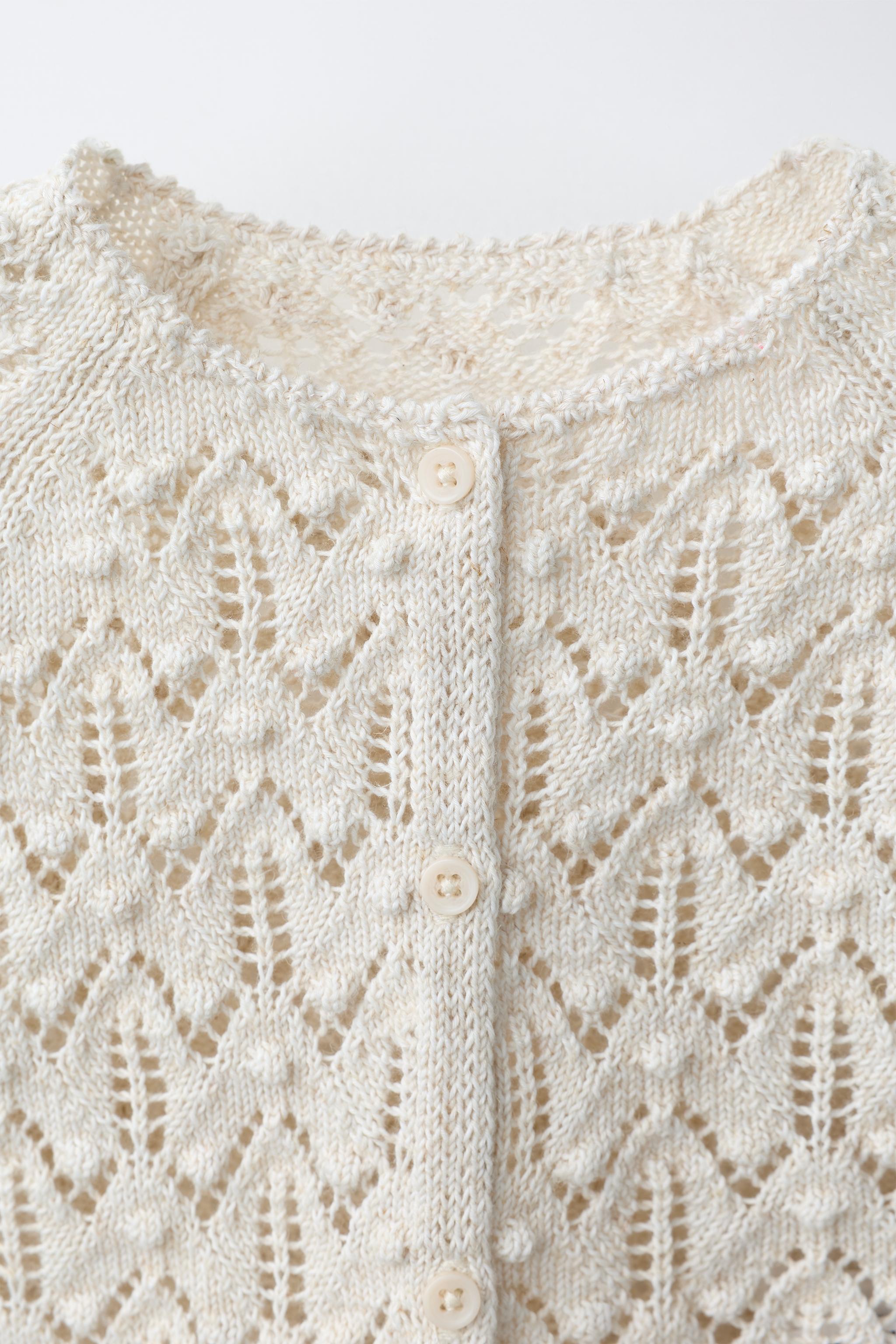 GILET EN MAILLE AVEC LIN
