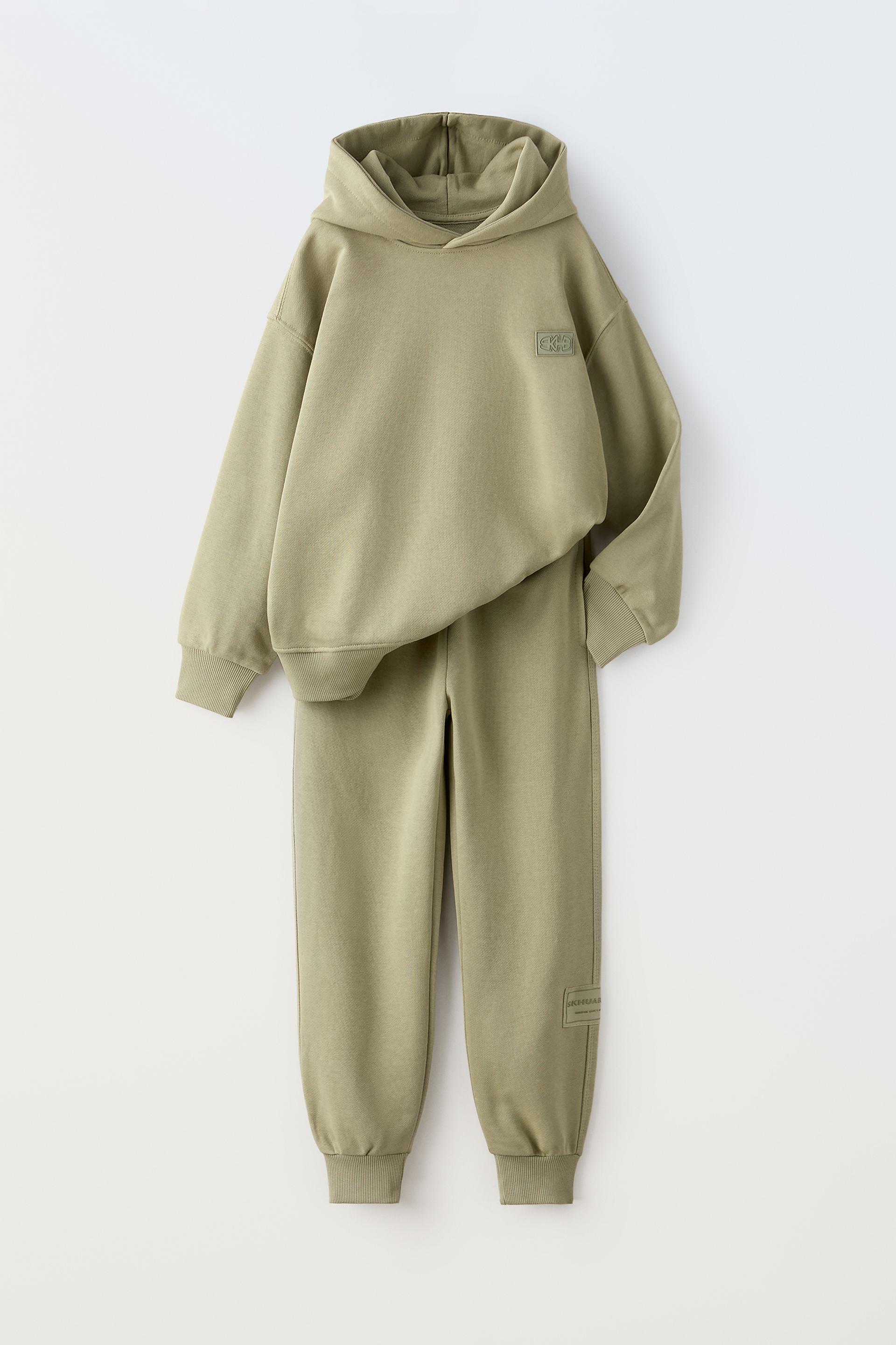 HOODIE AND JOGGER CO-ORD - Green | ZARA United Kingdom