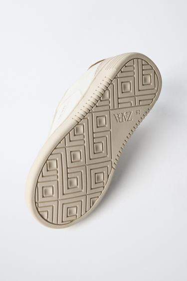 BASKET EN MATIÈRES VARIÉES - Blanc de Zara - Image 6