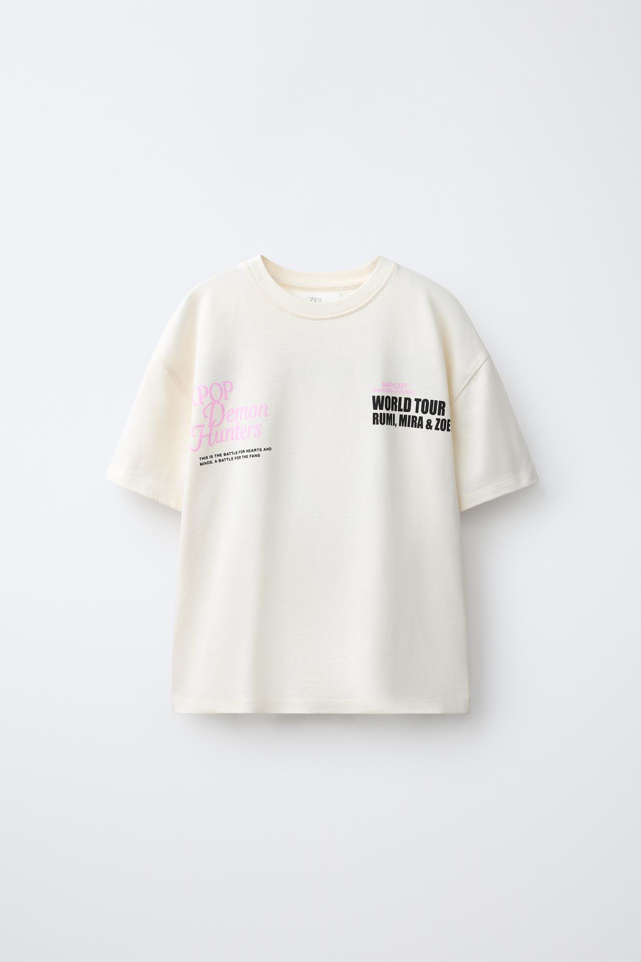 KPOP DEMON HUNTERS™ NETFLIX © T-SHIRT — Ecru