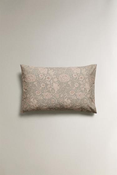 TAIE D’OREILLER PERCALE DE COTON MORRIS & CO. - Bleu de Zara - Image 3