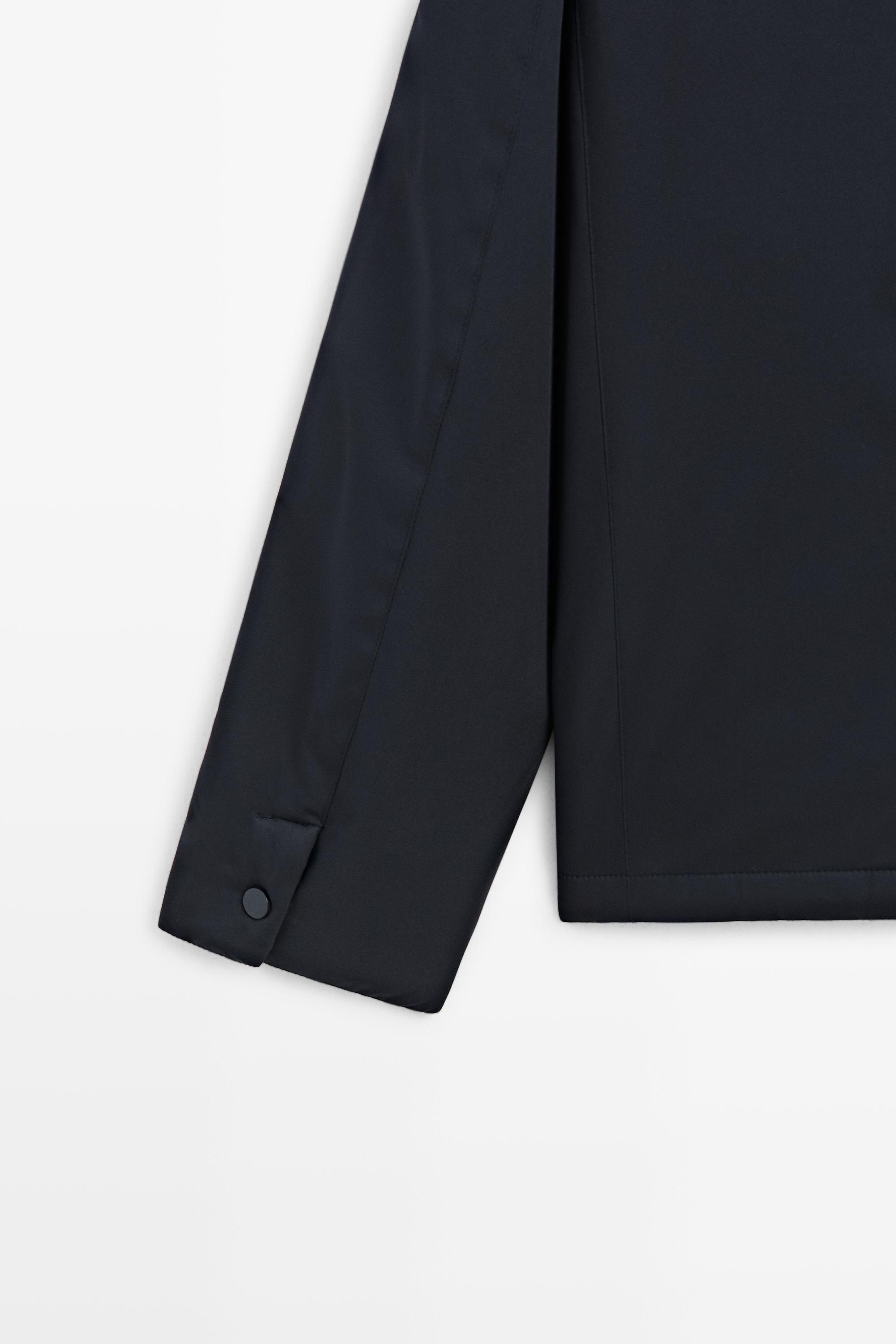 Stand-up collar down jacket