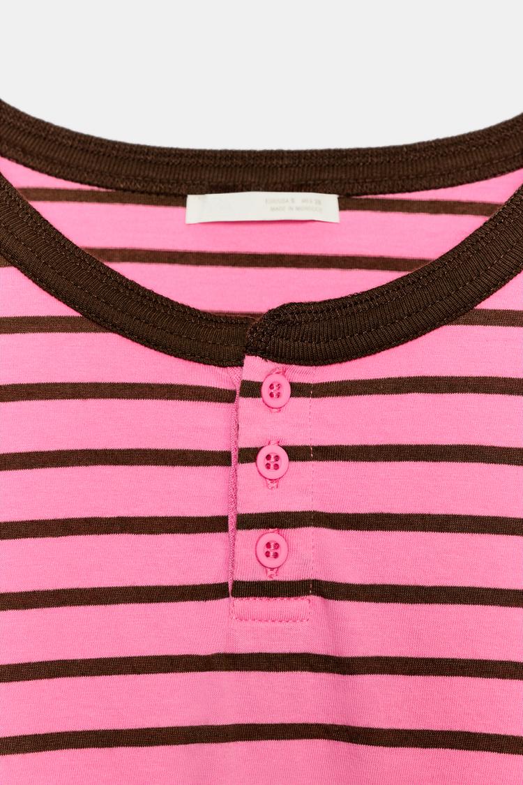 CAMISETA HENLEY A RAYAS 7