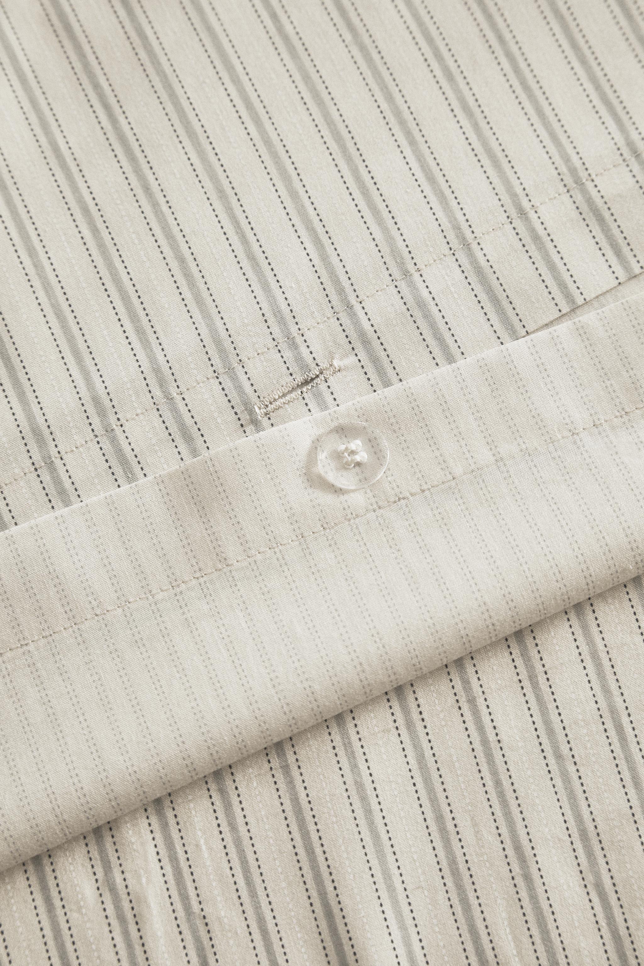 HOUSSE DE COUETTE ENFANT RAYURES RÉVERSIBLE