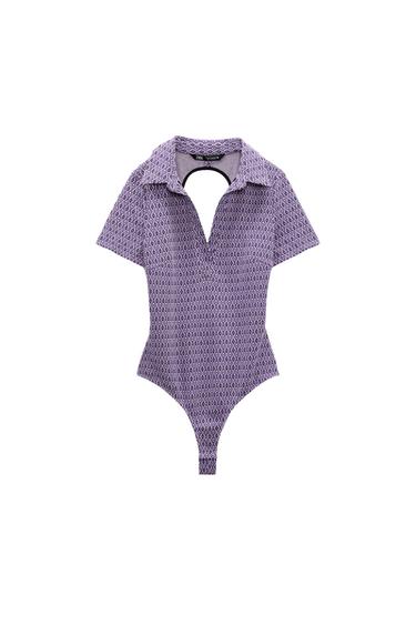 GEOMETRIC PRINT BODYSUIT