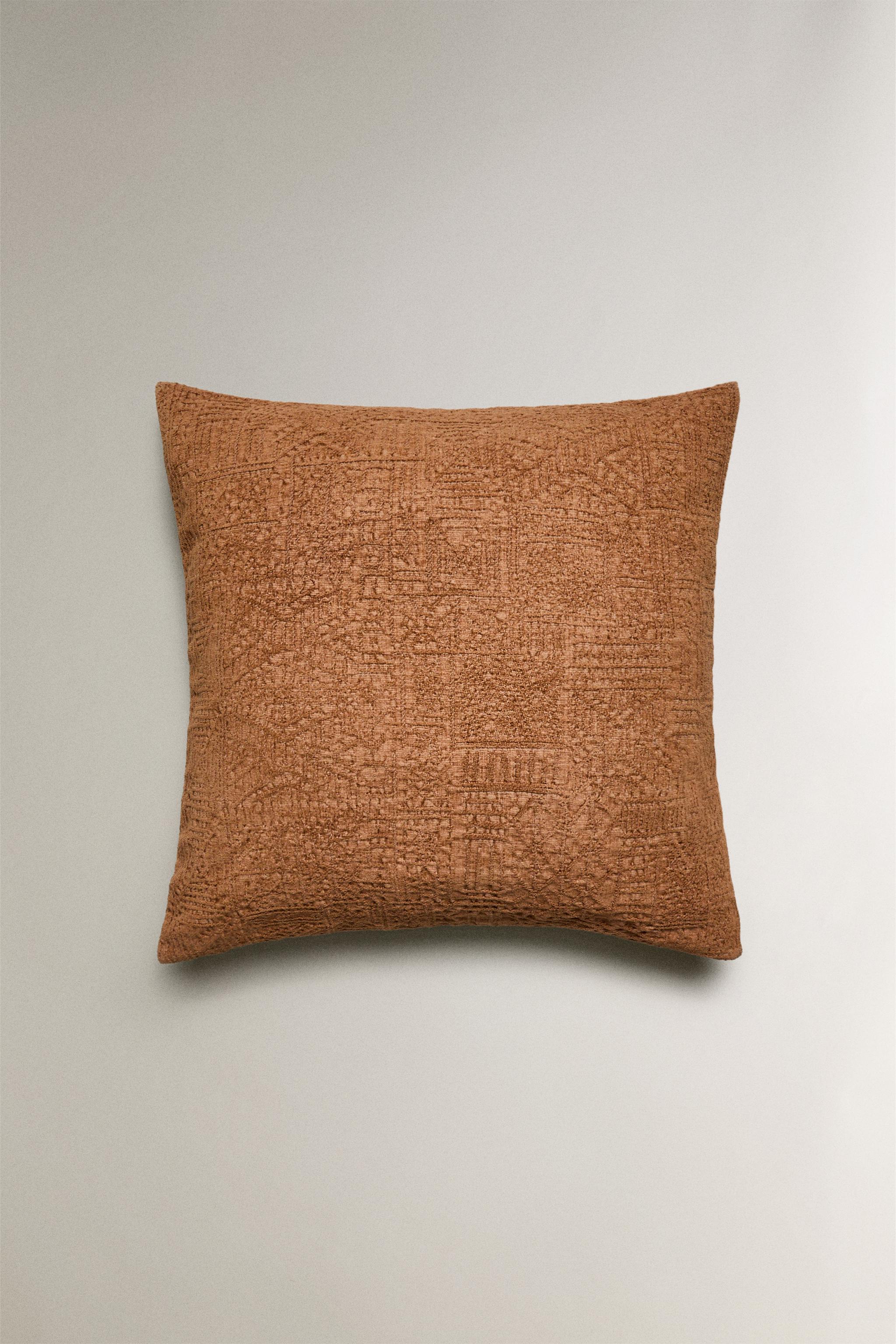 HOUSSE DE COUSSIN JACQUARD