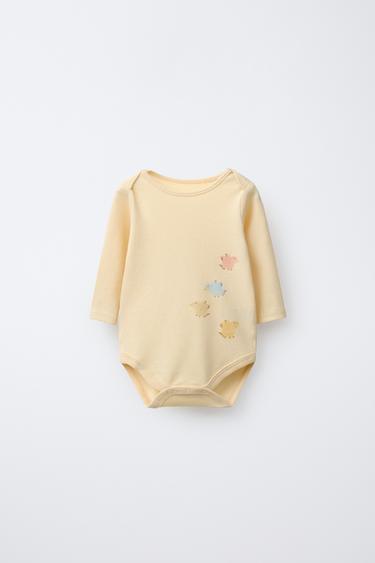 LOT DE CINQ BODYS À MOTIF OISEAUX - Multicolore de Zara - Image 1