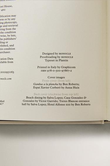 Espagne : Le Guide Monocle - blanc/turquoise de Zara - Image 3