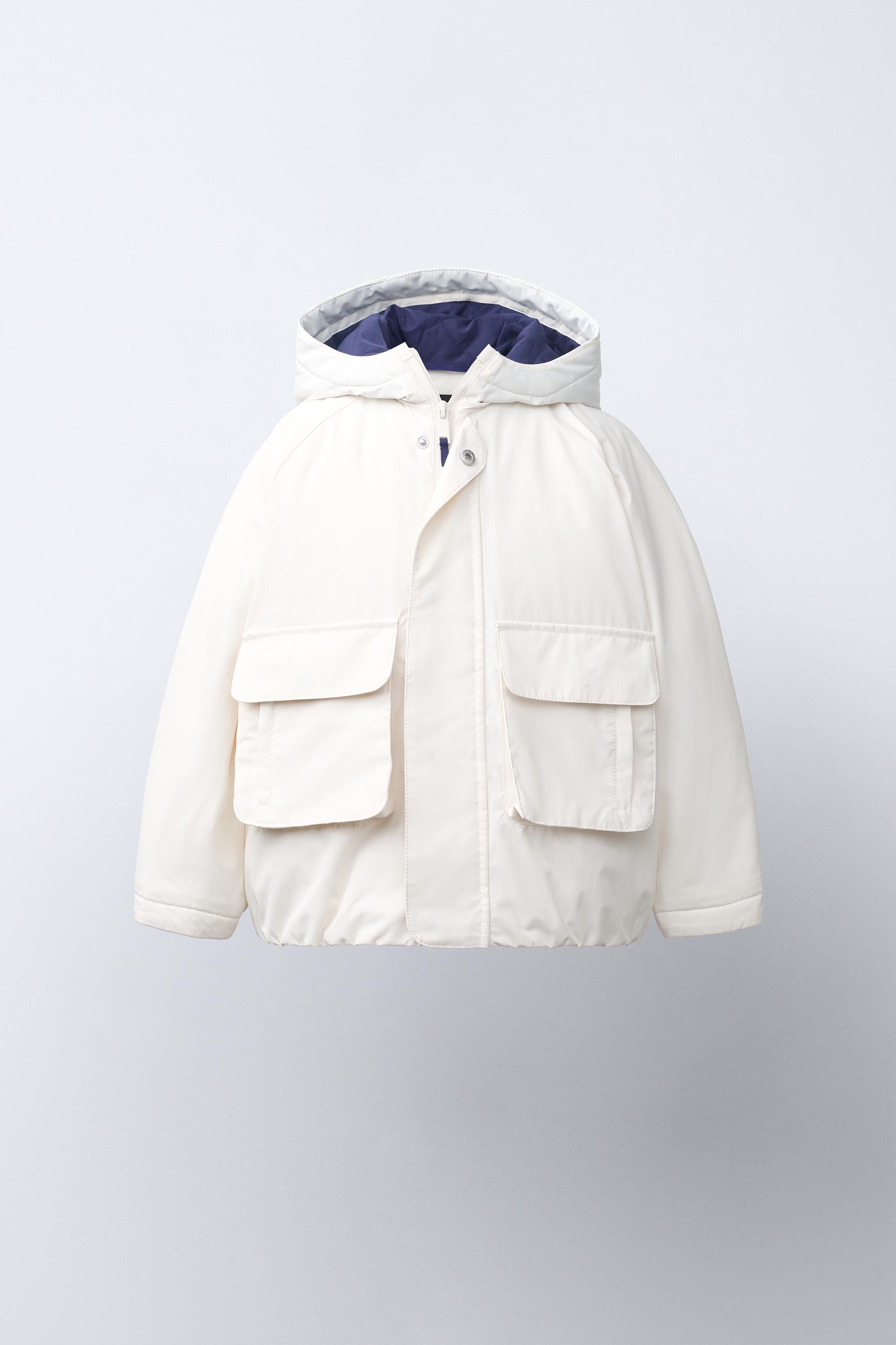 Parka With Contrast Details