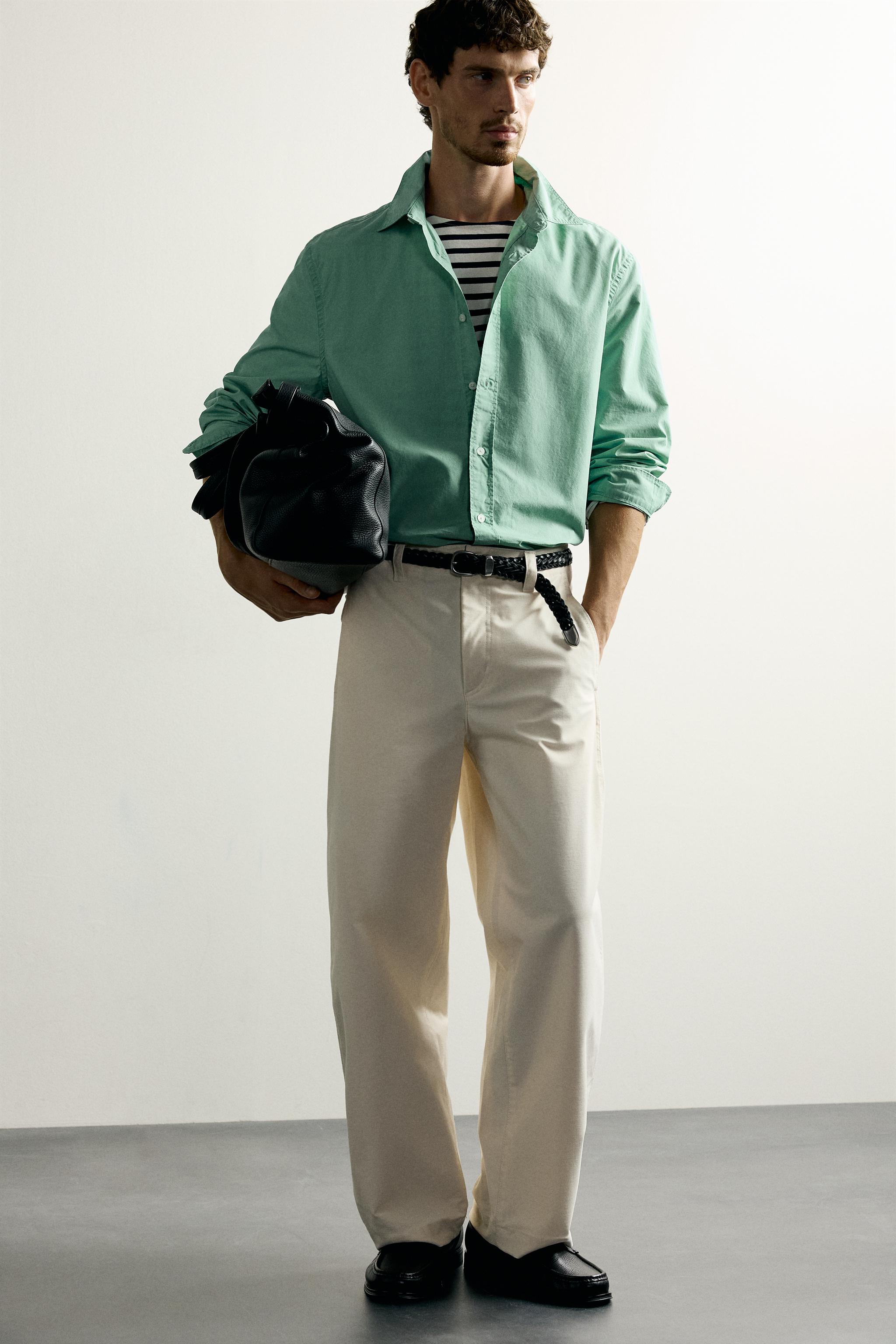 CHEMISE LAVÉE REGULAR FIT