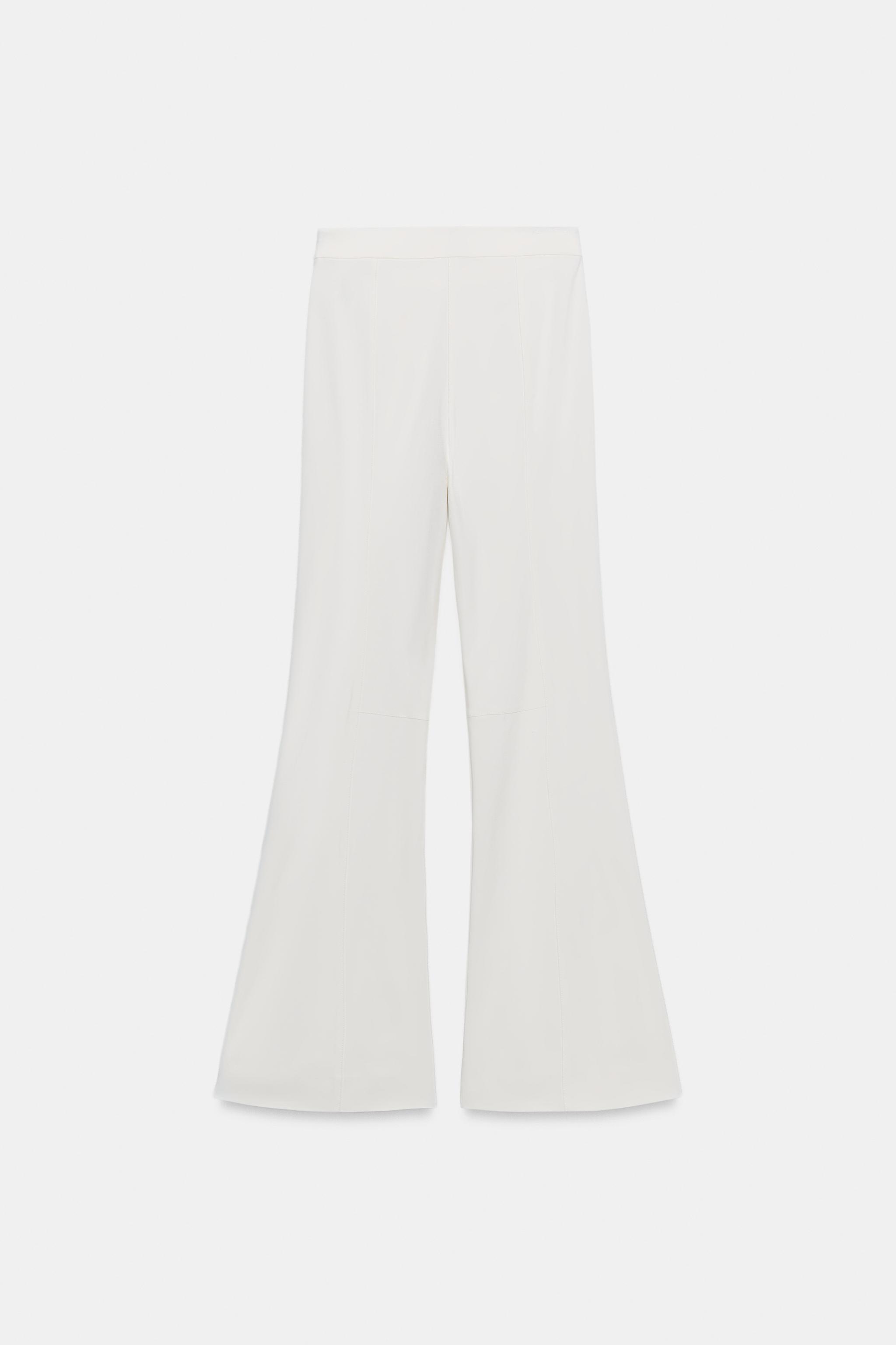 ZW COLLECTION FLARE PANTS WITH VENTS