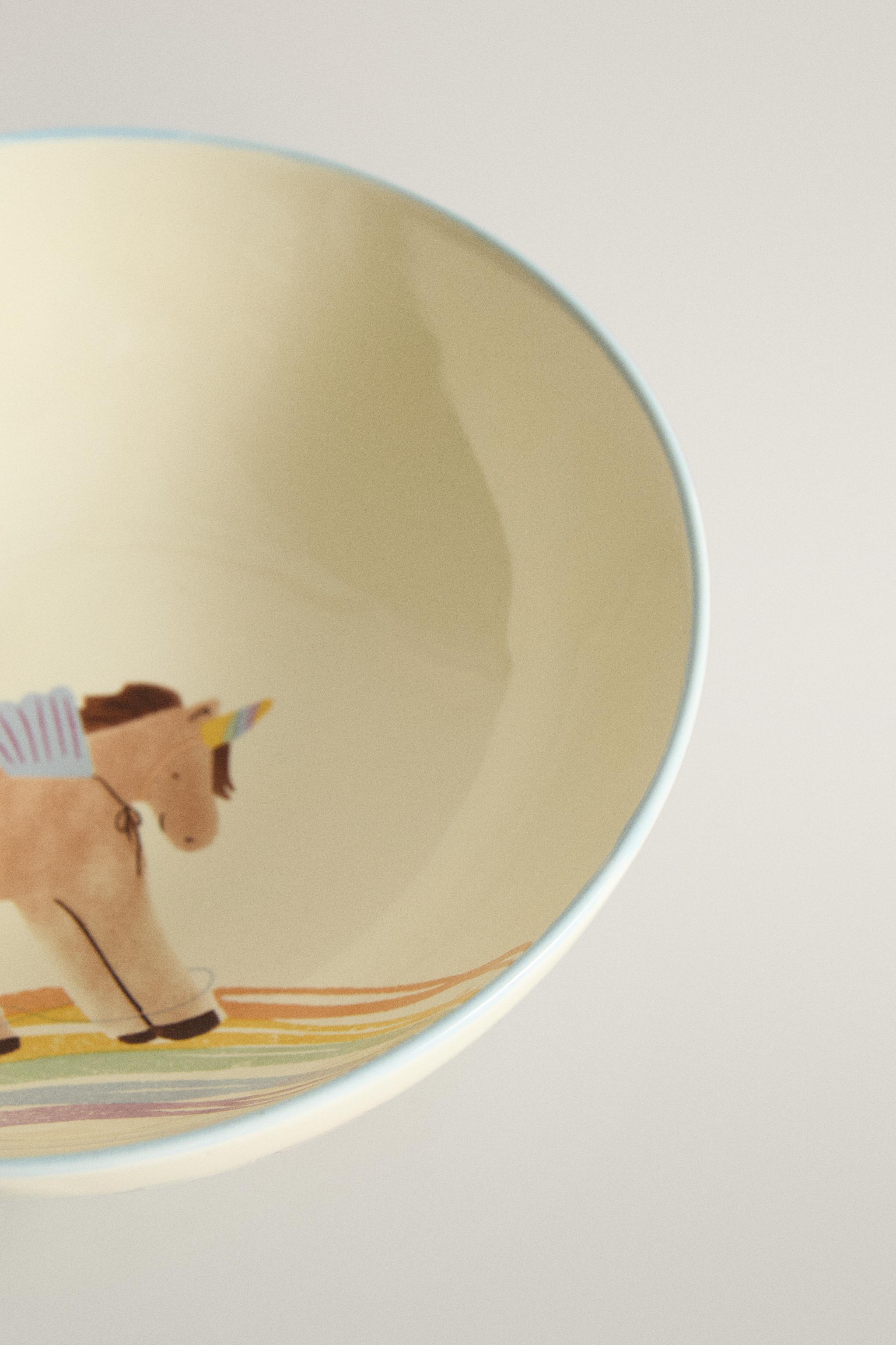BOL ENFANT CÉRAMIQUE LICORNE
